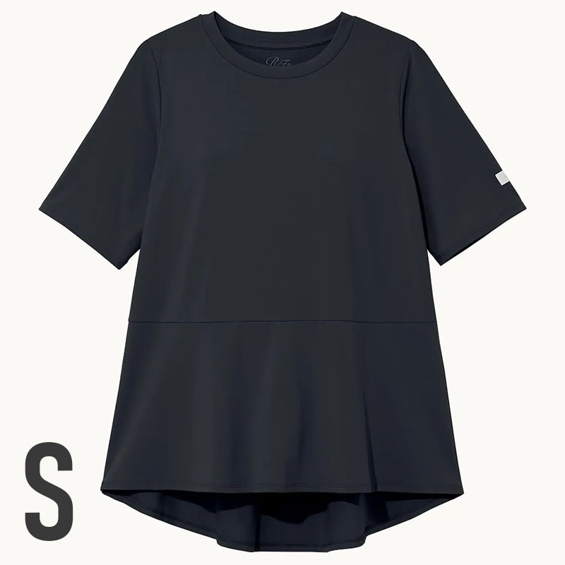 リファ バイタルテック ストレッチスムース ショートスリーブプルオーバー/WOMEN Sネイビー【お取り寄せ】