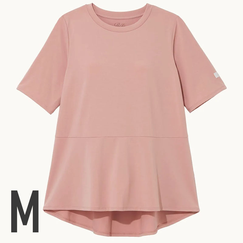リファ バイタルテック ストレッチスムース ショートスリーブプルオーバー/WOMEN Mピンク【お取り寄せ】