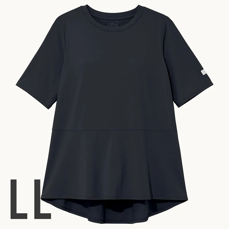 リファ バイタルテック ストレッチスムース ショートスリーブプルオーバー/WOMEN LLネイビー【お取り寄せ】