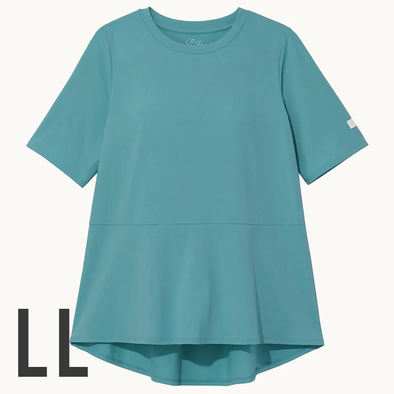 リファ バイタルテック ストレッチスムース ショートスリーブプルオーバー/WOMEN LLターコイズ【お取り寄せ】