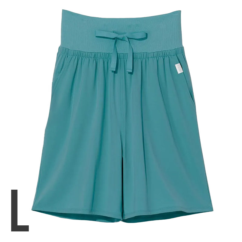 リファ バイタルテック ストレッチスムース ショートパンツ/WOMEN Lターコイズ【お取り寄せ】