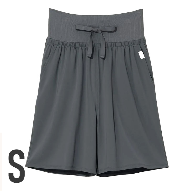 リファ バイタルテック ストレッチスムース ショートパンツ/WOMEN Sダークグレー【お取り寄せ】