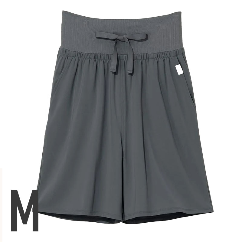 リファ バイタルテック ストレッチスムース ショートパンツ/WOMEN Mダークグレー【お取り寄せ】