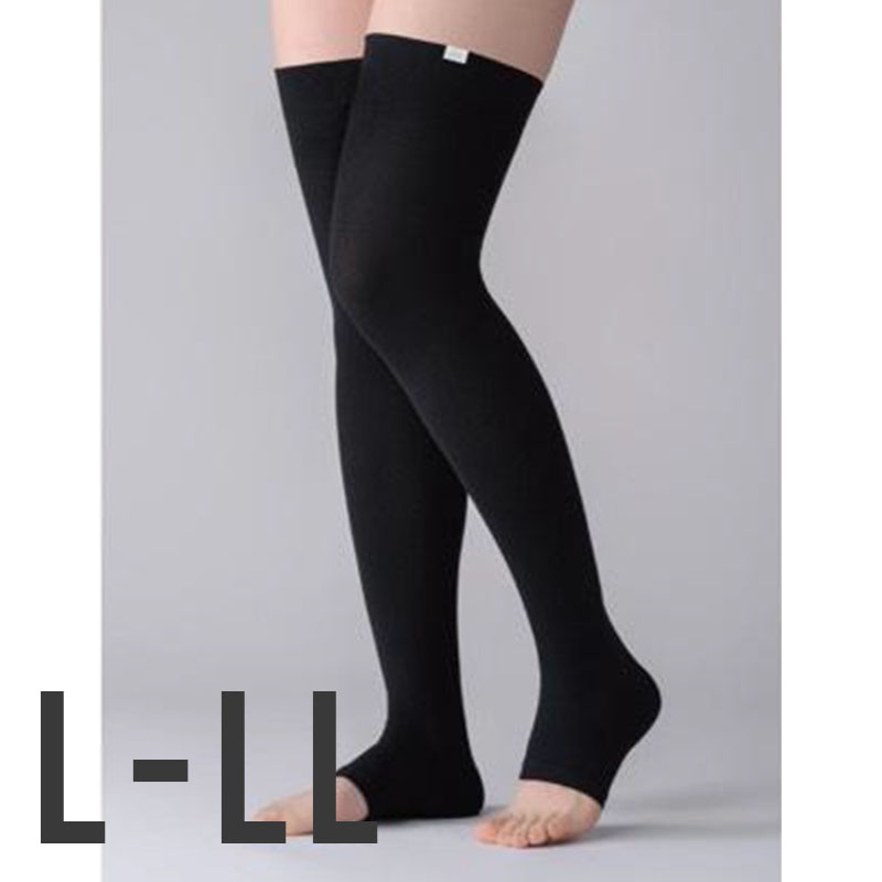リファ バイタルテック スリミングソックス L-LLブラック【お取り寄せ】