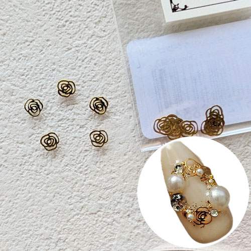 超薄型メタルカメリア ゴールド10個入【お取り寄せ】【ゆうパケット】