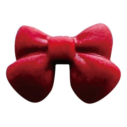 ミニカラーリボンコルデラ レッド 10個【ゆうパケット】