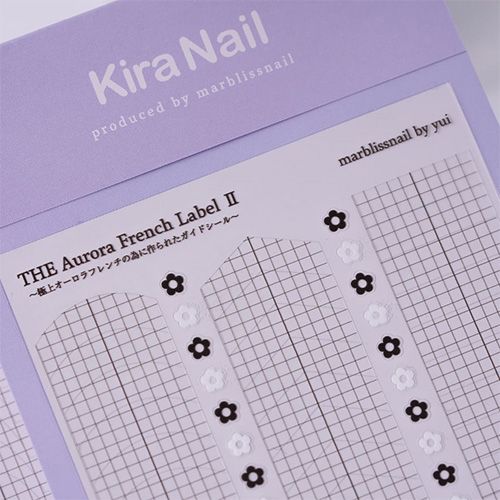 marblissnailプロデュース THE Aurora French Label 2【お取り寄せ】【ゆうパケット】