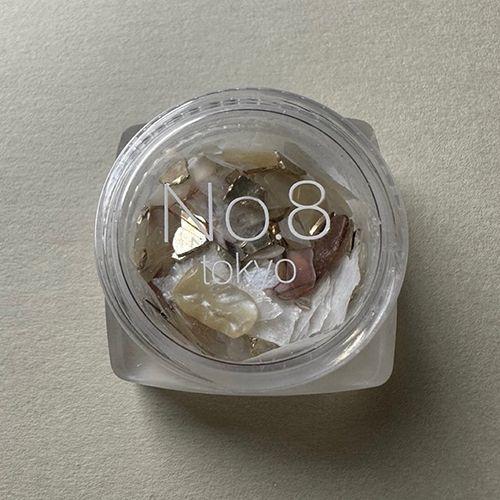 アソートパーツ6types ホワイト【ゆうパケット】