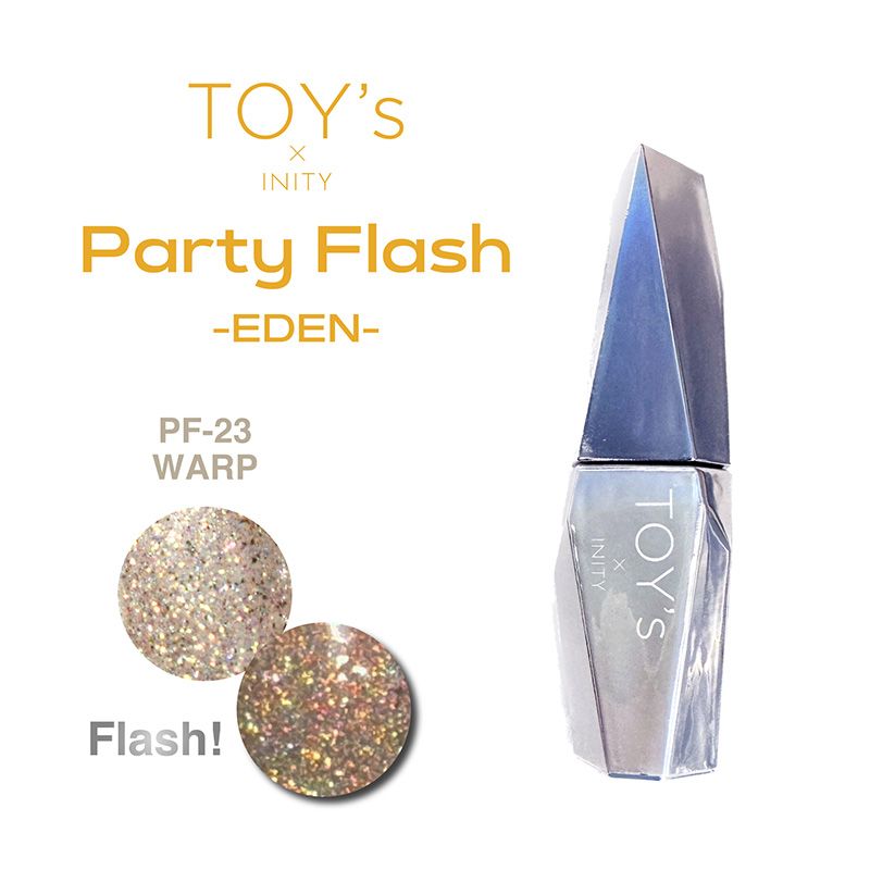 【パーティーフラッシュ EDEN】カラージェル12ml T-PF23ワープ