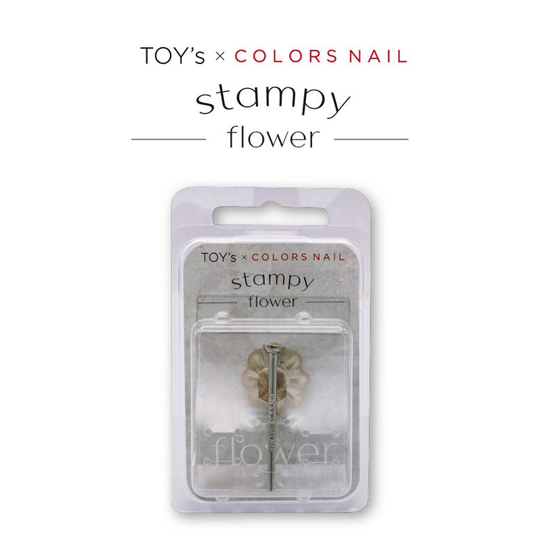 TOY's×COLORS NAIL スタンピー フラワー【ゆうパケット】