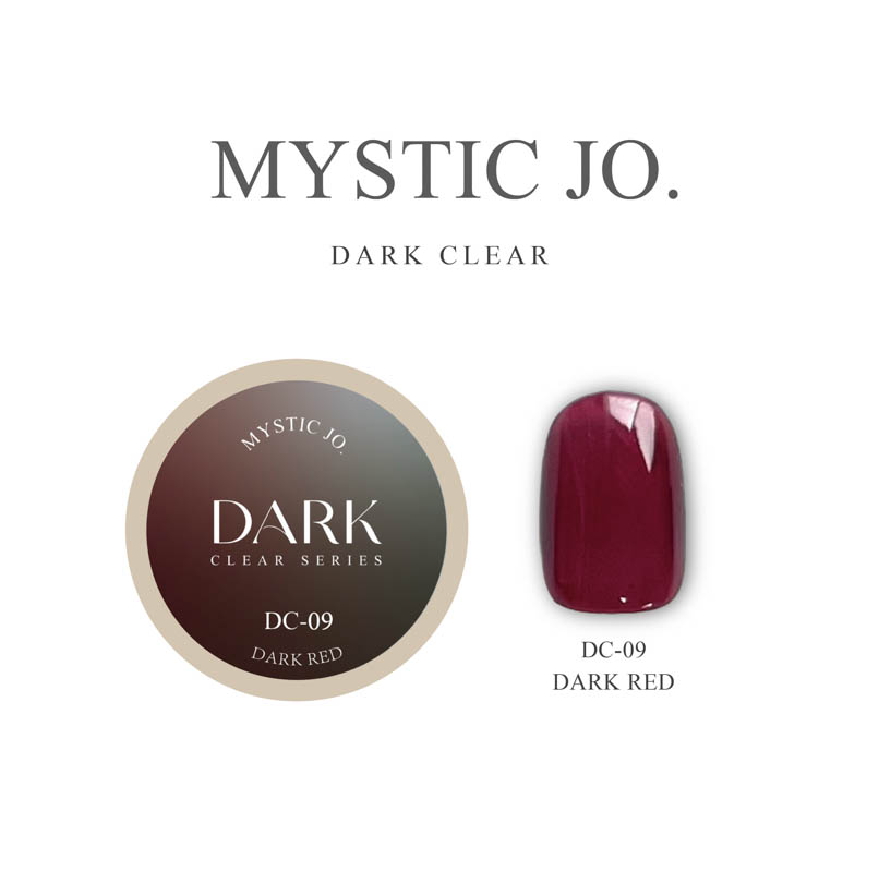 DARK CLEAR 2.5g DC-09 DARK RED【ゆうパケット】