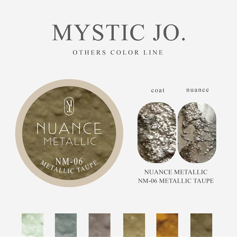NUANCE METALLIC2.5g NM-06 METALLIC TAUPE メタリック トープ【ゆうパケット】