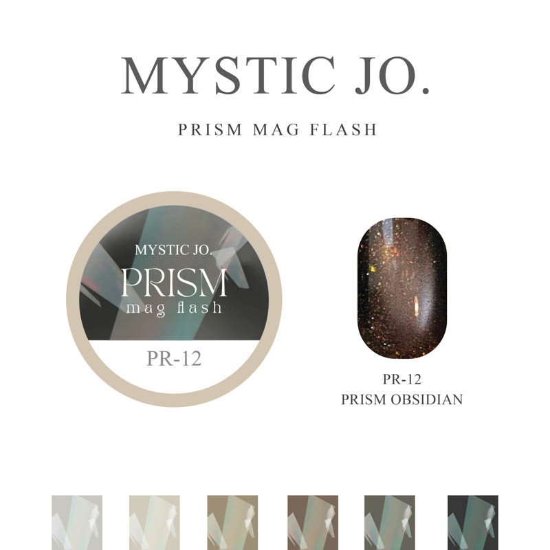 PRISM MAG FLASH 2.5g PR-12 PRISM OBSIDIAN【ゆうパケット】