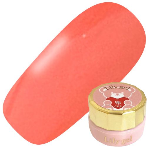 【クレヨンシリーズ】カラージェル3g #C02 朱【ゆうパケット】