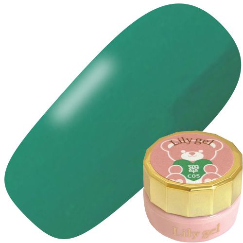 【クレヨンシリーズ】カラージェル3g #C05 翠【ゆうパケット】