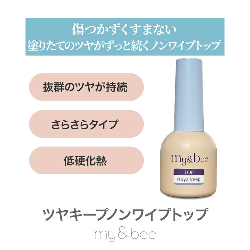 [8/25発売]ツヤキープノンワイプトップボトル 12ml
