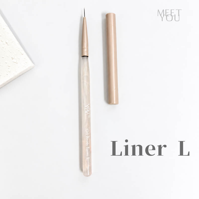 桜ピンクアートジェルネイル専用筆 Liner L(キャップ付き)【ゆうパケット】