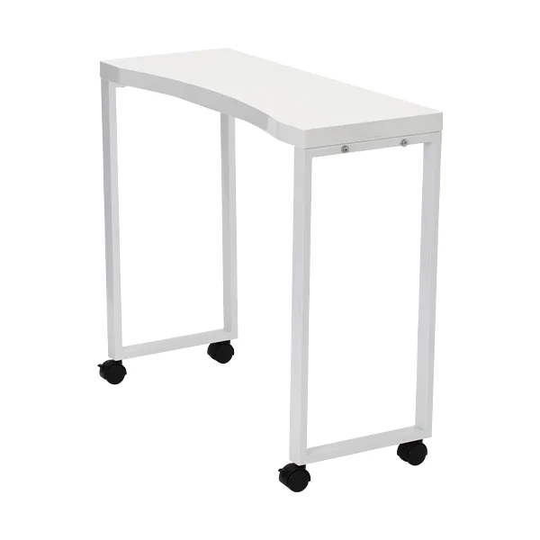 [SEVEN BEAUTY]Rカットネイルテーブル Ⅱ ホワイト【メーカー直送】【お取り寄せ】