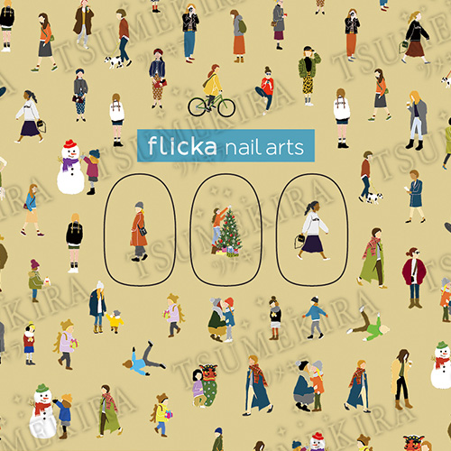 ■[STOCK]【flicka nail artsプロデュース2】flicka animals(フリッカ アニマルズ)【ネコポス】
