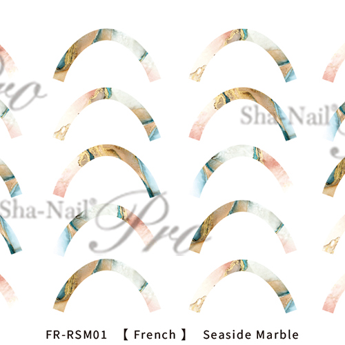 ■[OUTLET]【plus/French/岡本瑠美先生監修商品】Seaside Marble/シーサイドマーブル【ネコポス】[OUTLETアートまとめ買い対象]