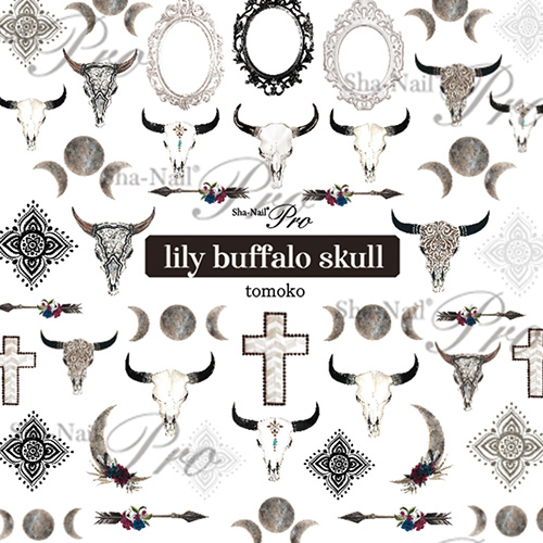 【lily】lily buffalo skull(リリー バッファロー スカル)【お取り寄せ】【ネコポス】