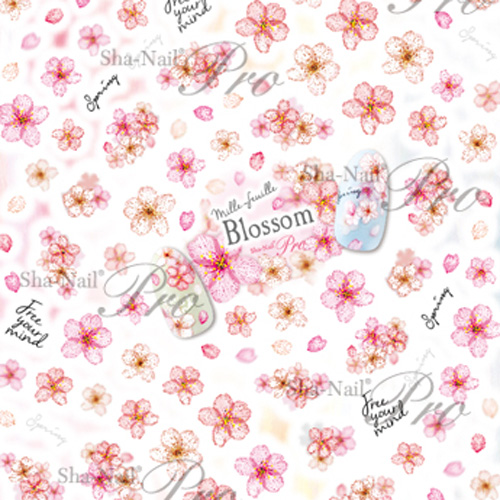 ♪【桜シリーズ】奥ゆきさくら-Mille-feuille blossom-【ネコポス】