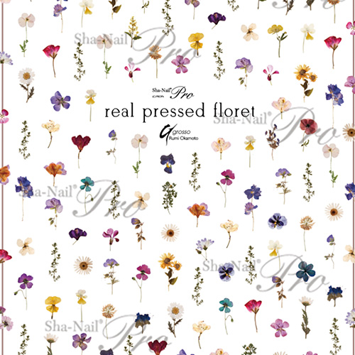 【plus/French/岡本瑠美】real pressed floret petal/リアル プレスド フローレット ペタル【ネコポス】