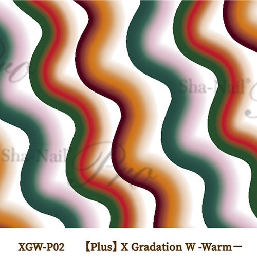 ■[OUTLET]【plus】X Gradation F -Warm-/エックスグラデーション エフ ウォーム【ネコポス】[OUTLETアートまとめ買い対象]