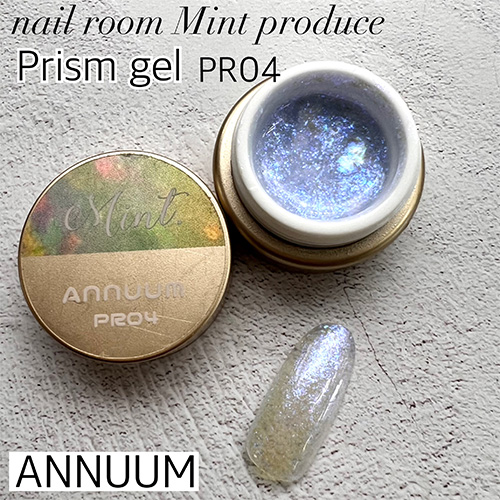 ■【nail room Mint produce】プリズムジェル3g PR03【ネコポス】