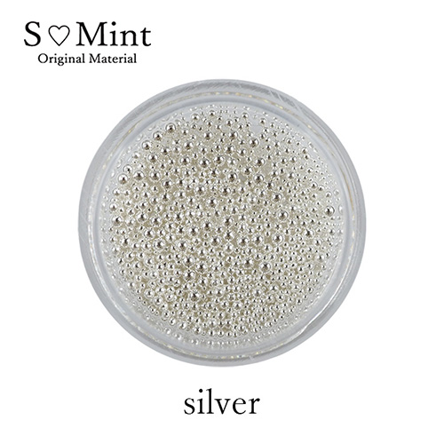 ♪[ネイルNEW]miniブリオンアソート silver【ネコポス】