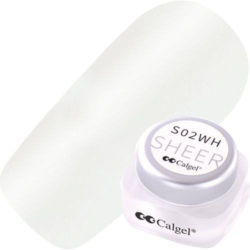 ♪[欠品]カラーカルジェルプラス2.5g CGS02WH シアーホワイト【お取り寄せ】【ゆうパケット】