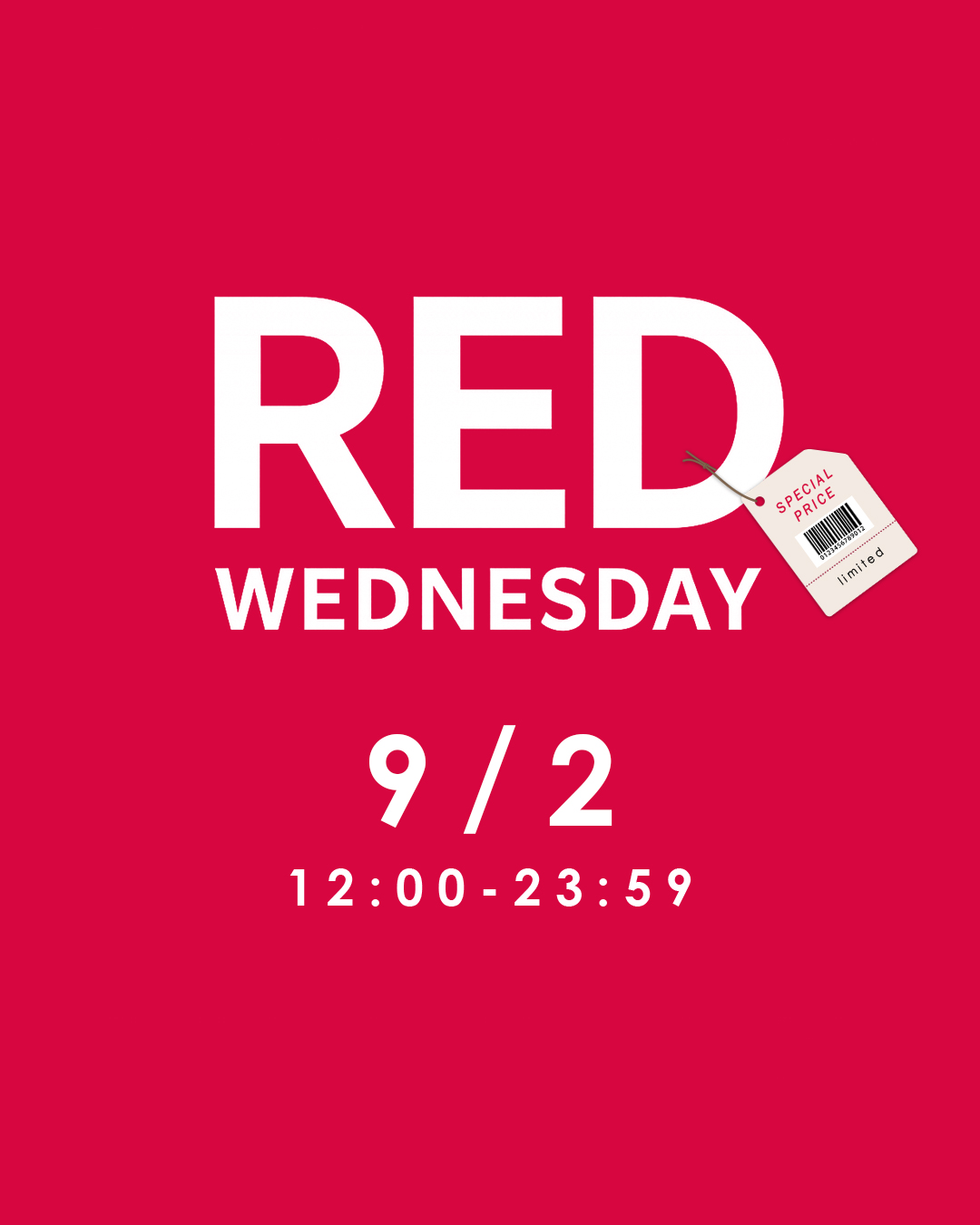 9月REDウェンズデー予告