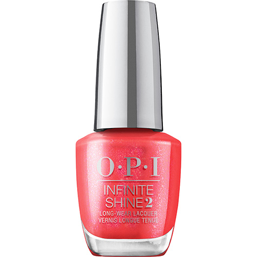 【Me, Myself and OPI】インフィニットシャイン S010 レフト ユア テキスト オン レッド【お取り寄せ】