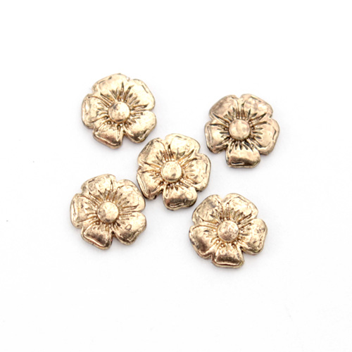 ■シャレドワミュゼ モンタナ アンティークゴールド 6mm 5P【お取り寄せ】【ネコポス】