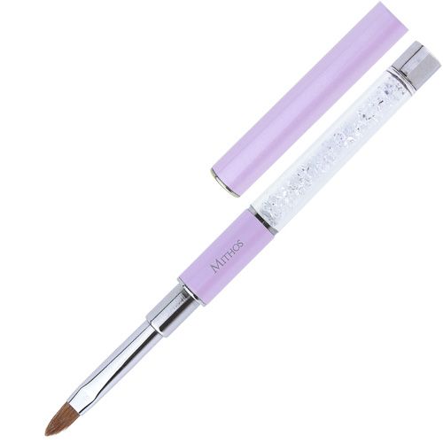 ダイヤモンドジェルブラシ オーバル パープル スカルプティング キャップ付 ネイル通販 Rednails Web Channel