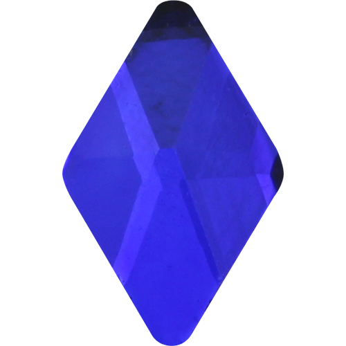 ガラスストーン ランバス ブルー 5個 5×8(mm)【ネコポス】