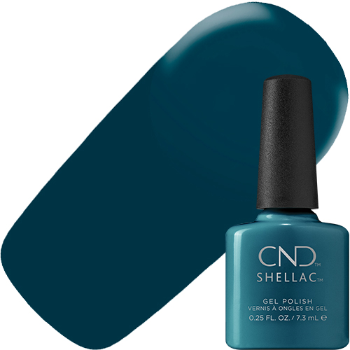 ■【IN FALL BLOOMコレクション】シェラック カラーコート7.3ml 411 ティール タイム