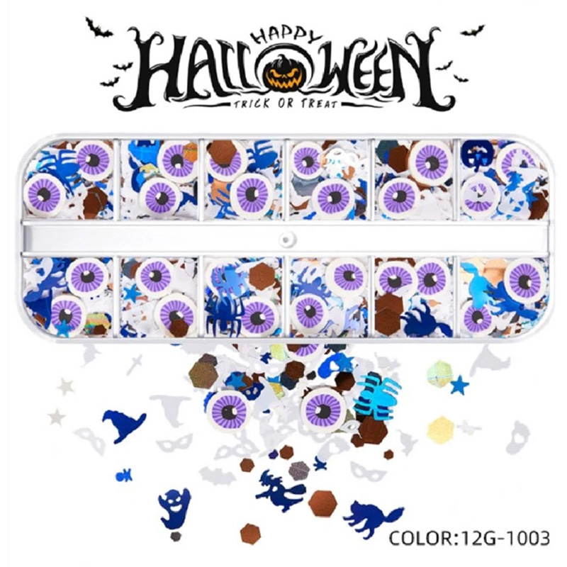 ♪ハロウィンパーツSET　1003　めだま【ゆうパケット】