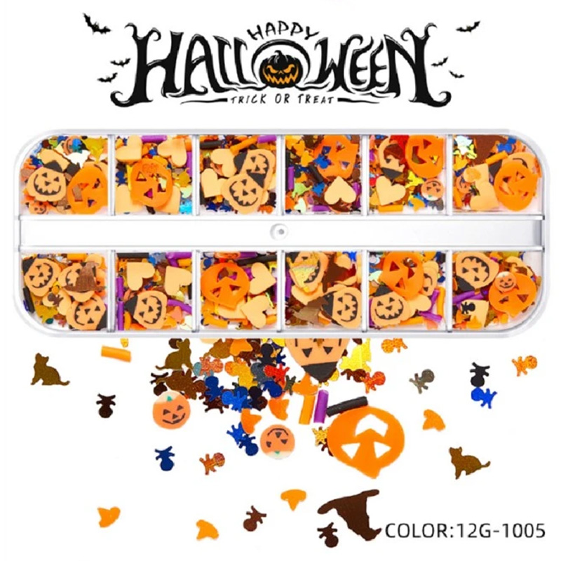 ♪ハロウィンパーツSET　1005　かぼちゃ【ゆうパケット】