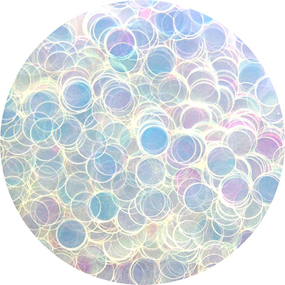 丸オーロラ2mm ホワイト【ネコポス】