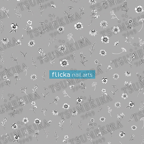 【flicka nail arts プロデュース6】dessin flower(デッサン フラワー)【ネコポス】