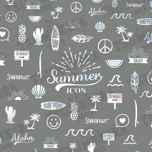 スタンダード サマーアイコン ホワイト ネコポス ネイル通販 Rednails Web Channel