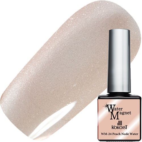 [ネイルNEW]ウォーターマグネット10g WM-24 Peach Nude Water