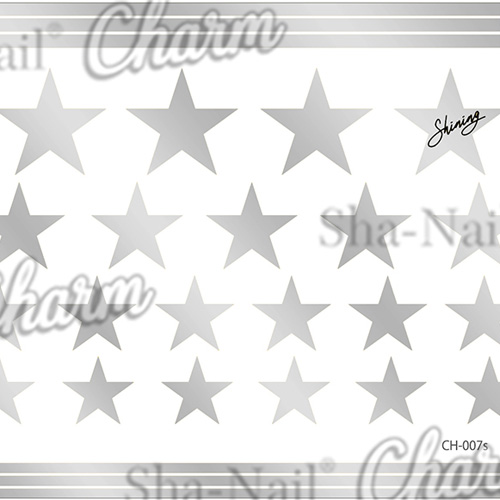 ♪■【Charm】Brilliant Stars Silver/ブリリアントスターズ シルバー【ネコポス】