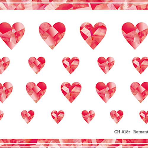 ■【Charm】Romantic Heart -Shine Red-/ロマンティックハート シャインレッド【お取り寄せ】【ネコポス】