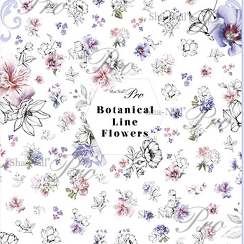 Botanical Line Flowers/ボタニカルラインフラワー【お取り寄せ】【ネコポス】