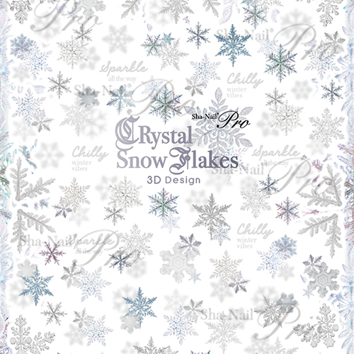 Crystal Snow flakes(クリスタルスノーフレークス)【ネコポス】