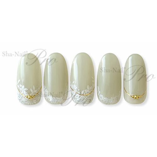 New Plus French 岡本瑠美 Smile Line Gold スマイルライン ゴールド ネコポス ネイル通販 Rednails Web Channel