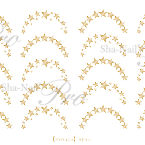 ■[OUTLET]【French】Star Gold/スター ゴールド【ネコポス】