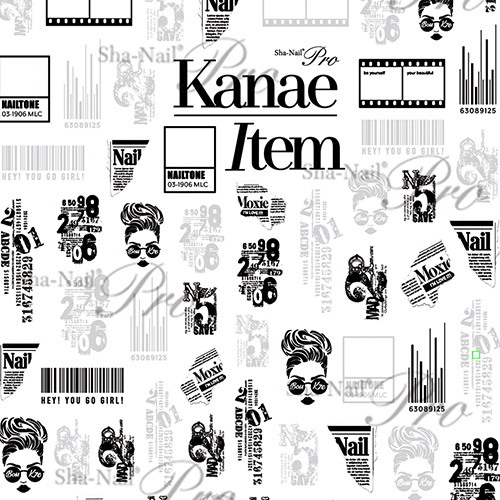 ♪【Kanae先生コラボ】Kanae TYPO -monotone-/カナエタイポ モノトーン【ネコポス】